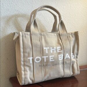 Marc Jacobs Beige Canvas “The Tote”